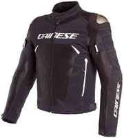 Dainese Dinamica Air D-Dry Motorcykel textil jacka Svart Vit 54