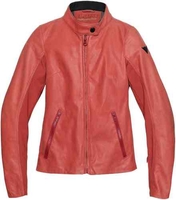 Dainese DJanet Damer Motorcykel Skinnjacka Röd 48