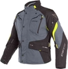 Dainese Dolomiti GoreTex Motorcykel textil jacka Svart Grå Gul 58