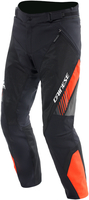 Dainese Drake 2 Air Absoluteshell Motorcykel Textil Byxor,  svart-röd,  storlek 64 för män