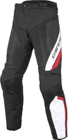 Dainese Drake Air D-Dry Motorcykel textil byxor Svart Vit Röd 52