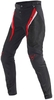 Dainese Drake Super Air Damer Textil Byxor,  svart-röd,  storlek 54 för kvinnor