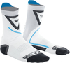 Dainese Dry Mid Sockor,  svart-vit-blå,  storlek 45 - 47 för män