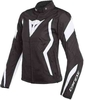 Dainese Edge Tex Kära motorcykel textil jacka Svart Vit 52
