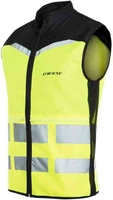 Dainese Explorer Packable High Vis Västen Svart Gul XL 2XL