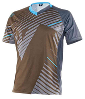 Dainese Flow Tec Jersey Jersey Blå Brun L