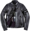 Dainese Freccia72 Perforerad motorcykel skinnjacka Svart 58