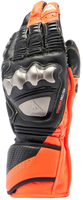 Dainese Full Metal 7 Motorcykel handskar,  svart-röd,  storlek XL för män