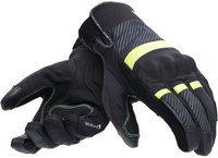 Dainese Fulmine D-Dry Motorcykelhandskar,  svart-gul,  storlek XL för män