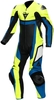 Dainese Gen-Z Perforerad barndräkt i ett stycke,  blå-gul,  storlek S M 158