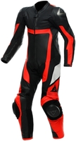 Dainese Gen-Z Perforerad barndräkt i ett stycke,  svart-röd,  storlek S M 158