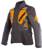 Dainese Gran Turismo GoreTex Motorcykel textil jacka Svart Orange 60