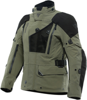 Dainese Hekla Absoluteshell Pro 20K D-Dry Motorcykel Textil Jacka,  svart-grön,  storlek 48 för män