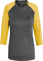 Dainese High Gravity Bondi Cykeltröja för damer Grå Gul XS