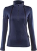 Dainese HP2 Mid Half Zip Ladies funktionell skjorta Blå L