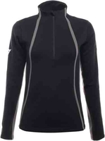 Dainese HP2 Mid Half Zip Ladies funktionell skjorta Svart L