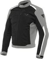 Dainese Hydraflux 2 Air D-Dry Motorcykel Textiljacka,  svart-grå,  storlek 50