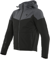Dainese Ignite Tex Motorcykel Textil Jacka,  svart-grå,  storlek 48