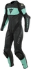 Dainese Imatra En bit Perforerad Ladies Motorcykel Läder Kostym,  svart-grön,  storlek 40 för kvinnor