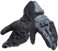 Dainese Impeto D-Dry vattentäta motorcykelhandskar,  svart-grå,  storlek 2XL för män