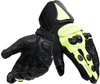 Dainese Impeto D-Dry vattentäta motorcykelhandskar,  svart-gul,  storlek 2XS för män