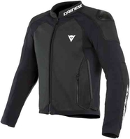 Dainese Intrepida Perforerad motorcykel skinnjacka Svart 46
