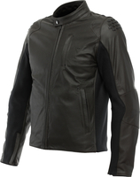 Dainese Istrice perforerad motorcykel läderjacka,  brun,  storlek 52 för män