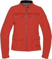 Dainese Kiffa Damer Motorcykel Textil jacka Röd 38