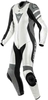 Dainese Killalane Ett stycke perforerade damer motorcykel läder kos... Svart Grå Vit 40