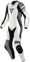 Dainese Killalane Ett stycke perforerade damer motorcykel läder kos... Svart Grå Vit 40