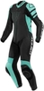 Dainese Killalane Ett stycke perforerade damer motorcykel läder kos... Svart Grön 44