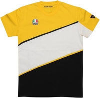 Dainese King K T-Shirt,  vit-gul,  storlek S