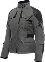 Dainese Ladakh 3L D-Dry Damer Motorcykel Textiljacka,  svart-grå,  storlek 40 för kvinnor