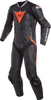 Dainese Laguna Seca 4 1st perforerat läder kostym Svart Röd 48
