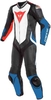 Dainese Laguna Seca 4 1st perforerat läder kostym Svart Vit Blå 52
