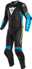 Dainese Laguna Seca 4 Tvådelad motorcykel läder kostym Svart Blå 50