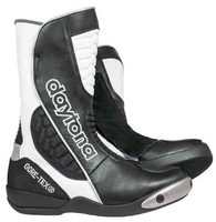 Daytona Strive GTX Gore-Tex vattentäta mc-stövlar Svart Vit 47