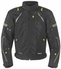Germot X-Air Evo Pro Motorcykel textil jacka,  svart-gul,  storlek S för män