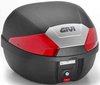 GIVI B29 Monolock Överfall med tallrik Svart Röd en storlek