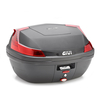 GIVI B47 BLADE Monolock toppfodral utan platta,  svart-röd