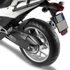 GIVI bakhjulsskydd av ABS,  svart för Triumph Tiger 800 modeller (se beskrivning),  svart