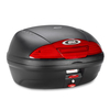 GIVI E4500 Simply II Monolock Top Case - utan platta,  svart-röd