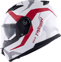 GIVI H50.5 Tridion Vortrix Hjälm Vit Röd S