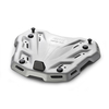 GIVI M9 plåtsats komplett aluminium för Monokey toppfodral / max. nyttolast 6 kg
