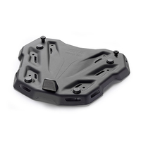 GIVI M9 plåtsats komplett aluminium svart för Monokey toppfodral / max. nyttolast 6 kg,  svart