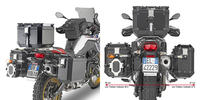 GIVI rörformad sidohöljeshållare i stål för Trekker Outback CAM-SIDE-fodral för BMW-modeller (se nedan)