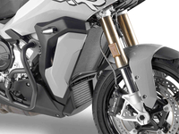 GIVI-specifikt skydd för vatten- och oljeradiatorer i rostfritt stål,  svart för BMW-modeller (se nedan),  svart