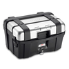 GIVI Trekker 46 resväska set monokey med alu lock,  svart-silver