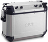 GIVI Trekker Outback 37 Sidofodral i aluminium Grå Silver en storlek