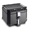 GIVI Trekker Outback 42 liters fodral aluminium,  svart-silver